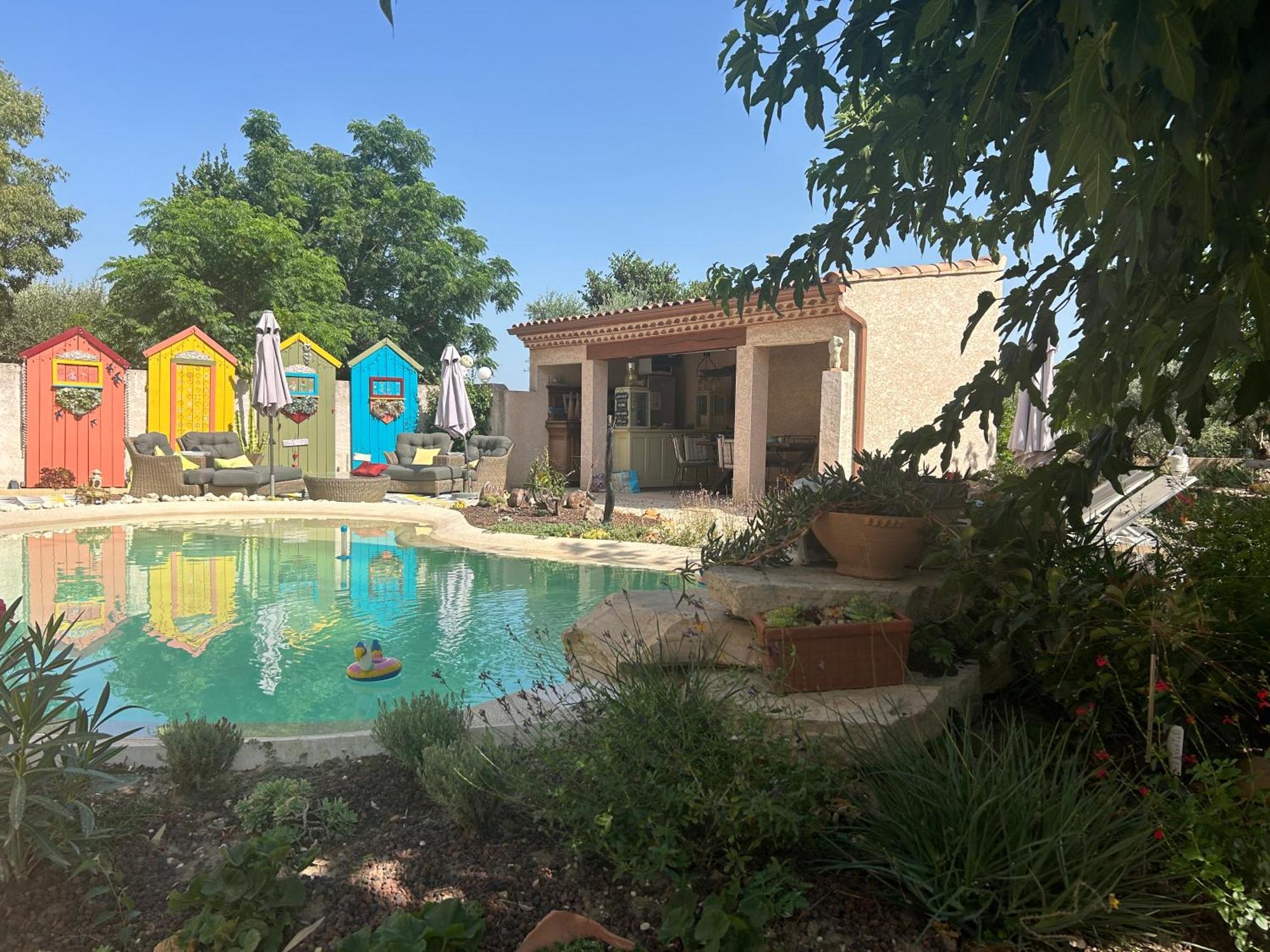 Au Ciel Etoile Bed & Breakfast Castillon-du-Gard Ngoại thất bức ảnh